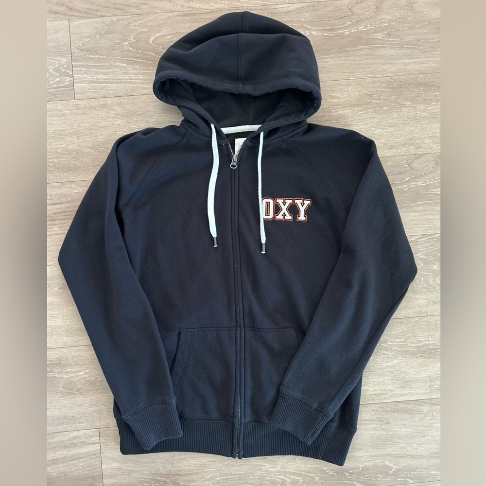League Collegiate Outfitters OXY Occidental College Zip Hoodie Black Size L